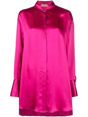 Blanca Vita oversized mini shirtdress - Pink
