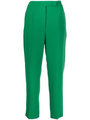 Blanca Vita Pratolina cropped straight-leg trousers - Green