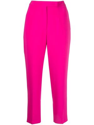 Blanca Vita Pratolina cropped straight-leg trousers - Pink