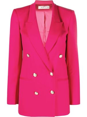 Blanca Vita Sophilia double-breasted blazer - Pink