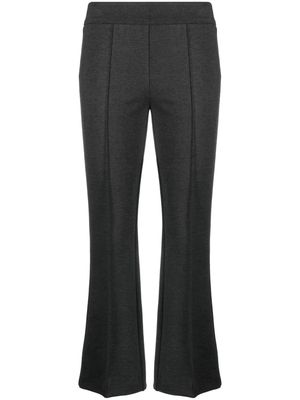 Blanca Vita straight-leg cropped trousers - Grey