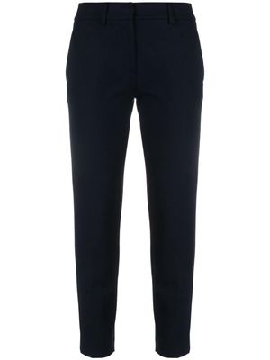 Blanca Vita tailored-design cropped trousers - Blue