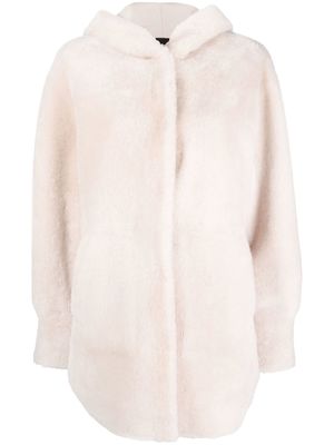 Blancha reversible merino-wool coat - Neutrals