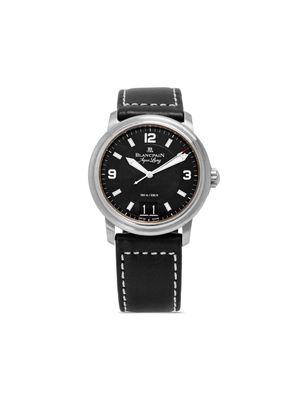 Blancpain 2008 pre-owned Leman Aqua Lung Limited Edition 40mm - Black