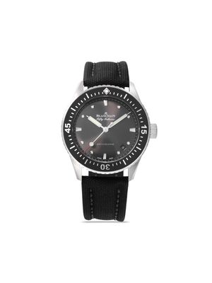Blancpain pre-owned Fifty Fathoms 38mm - Black
