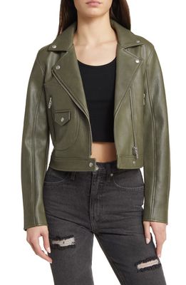 BLANKNYC Faux Leather Moto Jacket in Not Your Average