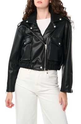 BLANKNYC Faux Leather Moto Jacket in Personal Calls
