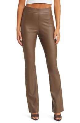 BLANKNYC Hoyt Mini Bootcut Faux Leather Pants in Move Forward