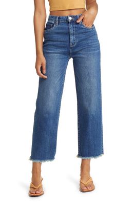 BLANKNYC The Baxter Straight Leg Crop Jeans in First Kiss
