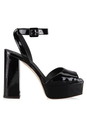 Blasvegas Patent Leather Platform Sandals