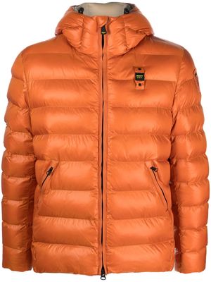 Blauer Acton hodded puffer jacket - Orange