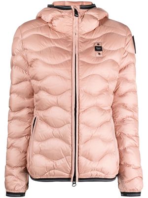 Blauer Camelia wave-quilted jacket - Pink