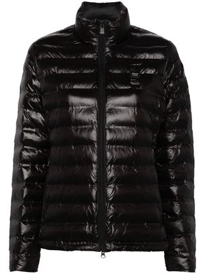 Blauer Camila logo-patch puffer jacket - Black