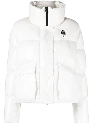 Blauer Charlotte quilted puffer jacket - White