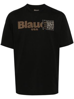 Blauer cotton jersey T-shirt - Black