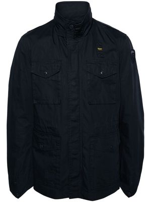 Blauer David cotton field jacket - Blue