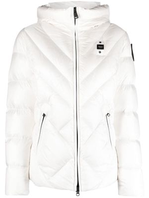 Blauer feather-down padded jacket - White