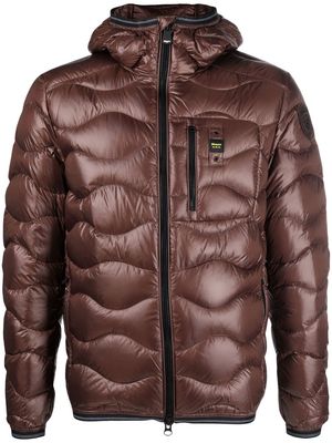 Blauer feather-down quilted jacket - Brown