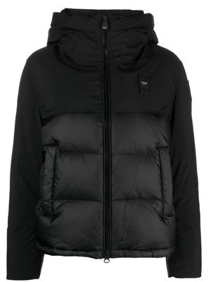 Blauer high-neck puffer jacket - Black