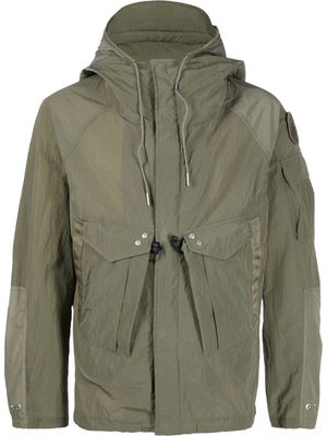Blauer Lonnie hooded filed jacket - Green