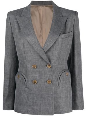 Blazé Milano Charmer double-breasted tailored blazer - Grey
