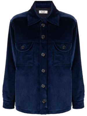Blazé Milano corduroy cotton shirt - Blue