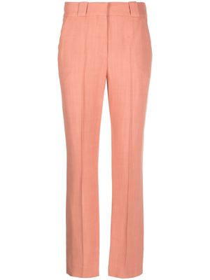 Blazé Milano cut-out-detail tailored trousers - Pink