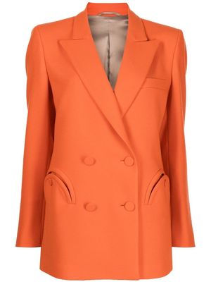 Blazé Milano double-breasted blazer - Orange