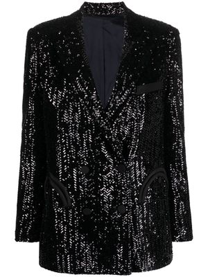 Blazé Milano Everynight sequin-embellished blazer - Black