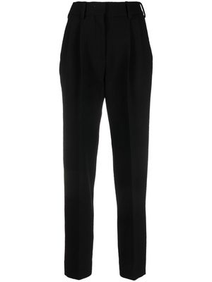 Blazé Milano high-waisted tapered trousers - Black