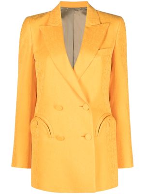 Blazé Milano Thalia Sunset Everyday jacquard blazer - Orange