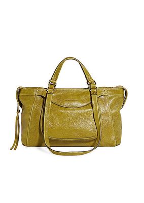 Bleecker Leather Tote Bag