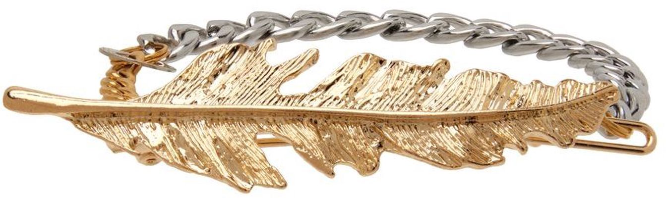 Bless Silver & Gold Hair Pin Bracelet