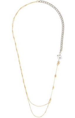 Bless Silver & Gold Materialmix Met Necklace