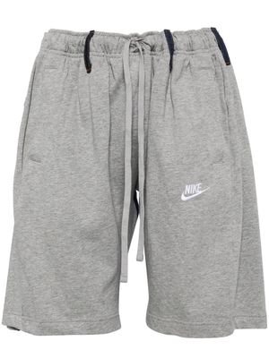 Bless x Nike denim track shorts - Grey