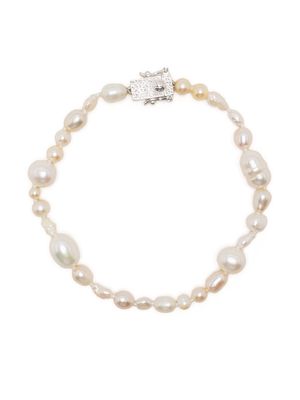 Bleue Burnham Antique pearl bracelet - White