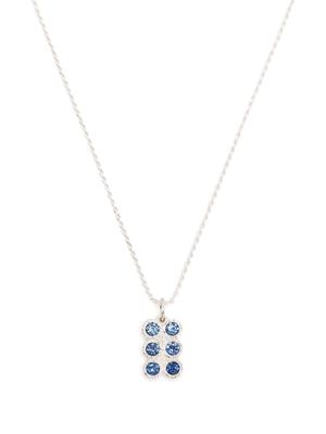 Bleue Burnham Flowers Grow Together sapphire necklace - Silver