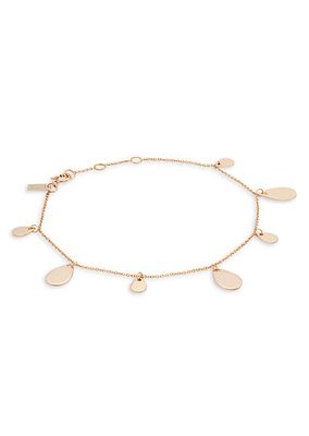 Bliss 18K Rose Gold Charm Bracelet