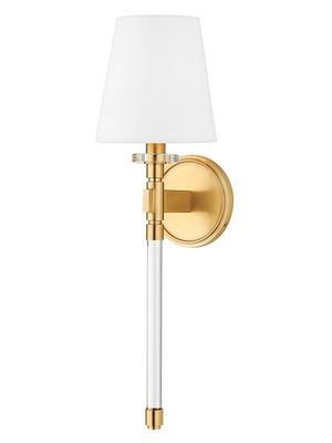 Blixen 1-Light Wall Sconce - Aged Brass