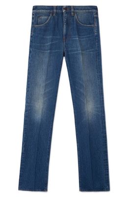 BLK DNM 77 Bootcut Organic Cotton Jeans in Dark Vintage Blue