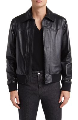 BLK DNM 77 Leather Jacket in Black