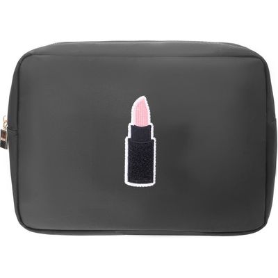 Bloc Bags Extra Large Kiss Cosmetic Bag in Black 