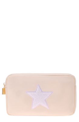 Bloc Bags Medium Star Cosmetics Bag in Cream