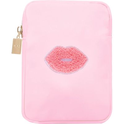 Bloc Bags Mini Kiss Cosmetics Bag in Baby Pink 