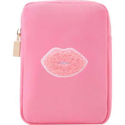 Bloc Bags Mini Kiss Cosmetics Bag in Bubblegum Pink 