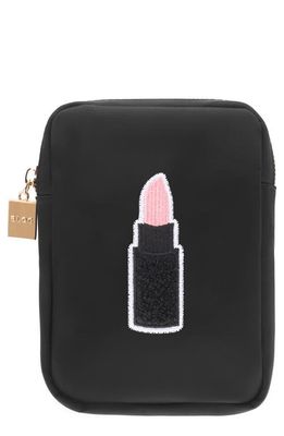 Bloc Bags Mini Lipstick Cosmetics Bag in Black