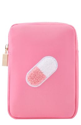 Bloc Bags Mini Pill Cosmetic Bag in Bubblegum Pink