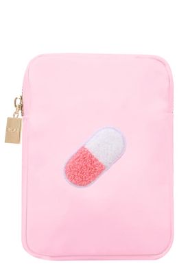 Bloc Bags Mini Pill Cosmetics Bag in Baby Pink