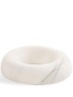 Bloc Studios Marmo Donuts decorative object - White