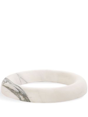 Bloc Studios Marmo Donuts marble tray - White